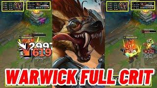 Warwick Full Crit - Patch 14.22 League of Legends