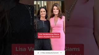 Lisa Vanderpump Slams Kyle Richards' Husband Mauricio! #shorts