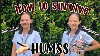 TIPS ON HOW TO SURVIVE HUMSS STRAND || SHS experience and advices