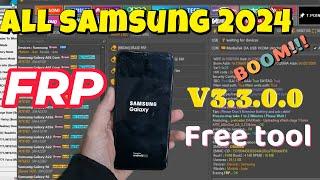 NEW!!! ALL SAMSUNG FRP BYPASS ANY ANDROID 2024 WITHOUT TEST POINT FREE TOOL NO *#0*#