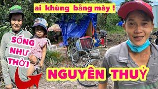 Trọng Sún có sở thích lạ đưa vợ con sống như thời nguyên thuỷ quay ngược về thời đồ đá