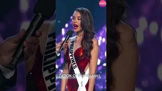 Catriona Gray asks on the legalization of marijuana #shorts