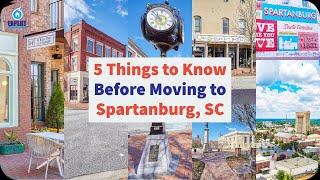 5 Things to Know Before Moving to Spartanburg, SC