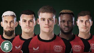 Bayer Leverkusen Facepack 2024 - PES 2021 & FL25