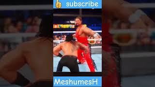 Roman reigns hitting finisher to Kevin nash #shorts #viral #shortvideo