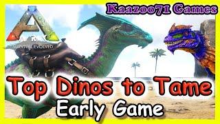 Top Dinos to Tame Early Game in Ark 