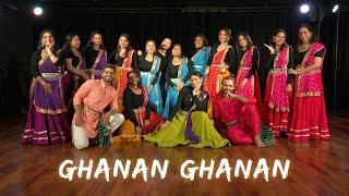 GHANAN GHANAN | LAGAAN | BOLLY-KATHAK INTERMEDIATE |  KATHAK SEMI-CLASSICAL | STUDIO J