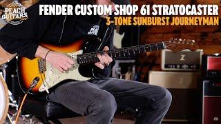 No Talking...Just Tones | Fender Custom Shop 61 Stratocaster Journeyman 3-Tone Sunburst