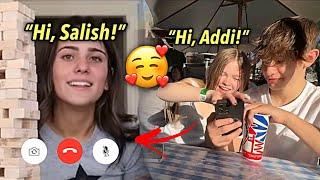 Salish Matter FACETIME Nidal’s Girlfriend Addi! 