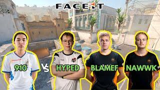 910 POV vs blameF, nawwk, hyped (46/6/24) + VOICE COMMS CS2 FACEIT October 25th 2024