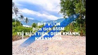 Bán đất vườn có thổ cư tại Suối Tiên - Diên Khánh. Giá rẻ nhất khu vực