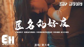 劉大拿 - 匿名的好友（心動版）（原唱：楊丞琳）『不能握的手 從此匿名的朋友，其實我的執著依然執著。』【動態歌詞/Vietsub/Pinyin Lyrics】