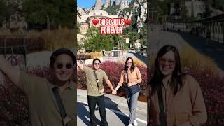 SWEET COUPLE COCOMARTIN AND WIFE JULIA MONTES️ #cocojuls #celebritycouple #viral #shorts