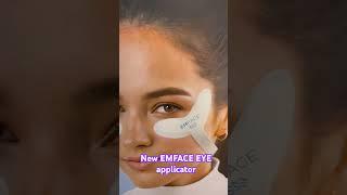Dr.Avaliani at IMCAS 2025 showing new EMFACE EYE applicator #emface #emfaceeye #eyebaglaser