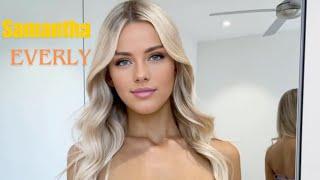 Samantha Everly/ American Instagram Model & Virtual Model/ Bio & Info