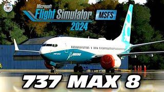 Microsoft Flight Simulator 2024 I 1 I  Testuję Boeing 737 MAX 8 od Asobo