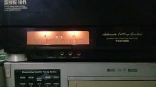 TOSHIBA A-ES1 SVHS Hi-Fi VCR DEMO