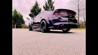 I installed a rear diffuser on my wide body Hellcat Charger