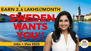 Jobs in Sweden 2025  | Visa Sponsorship Available | Earn €3400+ Monthly