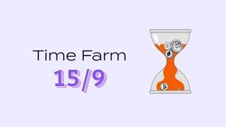 Kiếm xu ngày 15/9 | Time Farm (Earn Coin)