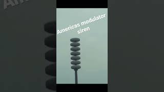 Netherlands vs Americas modulator siren