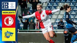 HIGHLIGHTS | Slavia Prague vs. St. Pölten (UEFA Women's Champions League 2023-24 Matchday 4)