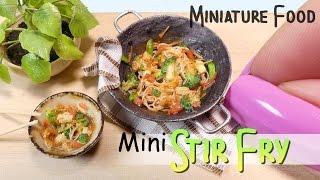 How To Stir Fry & Wok Tutorial // DIY Miniature Food SugarCharmShop