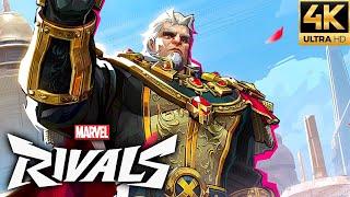 Marvel Rivals - Magneto (King Magnus Skin) Full Game Gameplay (4K 60FPS)