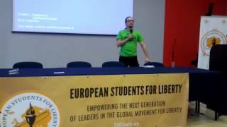 Kamil Cebulski at ESFL Meeting in Katowice (Poland)