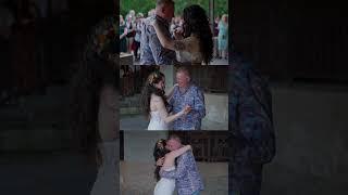 The bond between a father & his daughter  #weddingphotographer #wedding #fatherdaughter #poconos