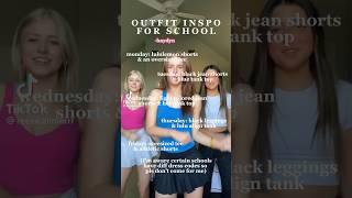 OUTFIT INSPO FOR SCHOOL | comment when u go back! | #tiktok #preppy #dance #advice #school #outfit