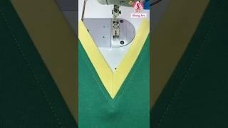 How to make a V-neck quick and easy #sewing