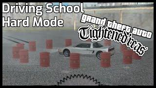 San Andreas Driving School, but even harder | Tightened'Reas Driving School Playthrough