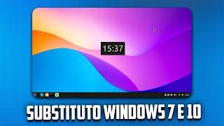 TCHAU WINDOWS 7 e 10 - essa vai ser uma Alternativa Leve e Rápida! Linux Mint 22