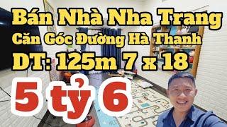 Bán Nhà Nha Trang Mặt Tiền Đường Hà Thanh Gần Chợ Đầm,Biển | Hồng Trực BẤT ĐỘNG SẢN Nha Trang