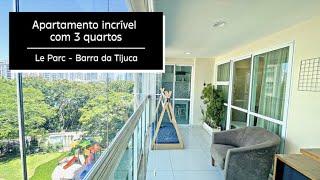 Apartamento INCRÍVEL com 3 Quartos - Le Parc | Barra da Tijuca - RJ | TL Prime