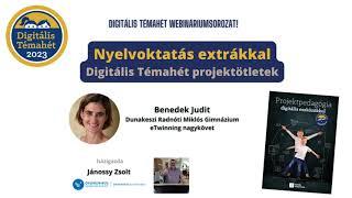 Nyelvoktatás extrákkal - Digitális Témahét projektötletek