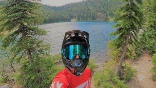 BLUE LAKE | Dirt Bike Adventure | Secret Spot