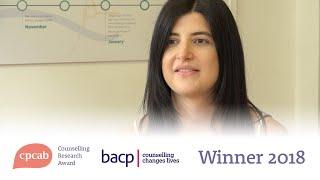 CPCAB Counselling Research Award 2018: winner