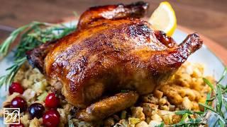 Holiday Creole Cornish Hens Recipe