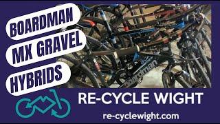 Boardman MX Comp & MX Sport Gravel Hybrid Bikes from Re-Cycle Wight