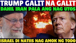 TRUMP GALIT NA GALIT DAHIL SI KHAMENEI PALA ANG NAG UTOS NA IPATUMBA SYA, ISRAEL DI NATIIS NAG AMOK