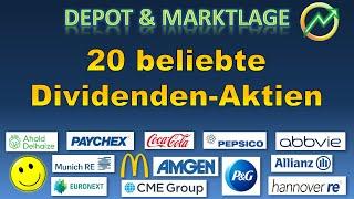 Die besten Aktien 2024 - 20 beliebte Dividenden-Aktien | #mcdonalds #paychex #allianz #hershey