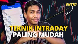 Teknik Intraday Paling Mudah Profit | Pakai 1 Timeframe Sahaja !