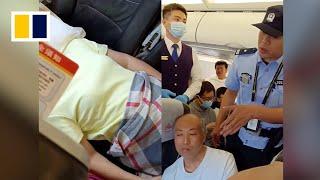 Woman refuses to sit upright for takeoff, causing flight delay in China