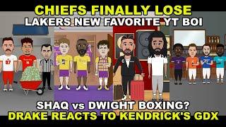 Comedy Sports Mash! - Chiefs Finally Lose; Kendrick Drops GNX; Shaq vs Dwight; Knecht 4 and more!