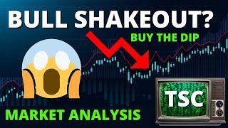 BULL SHAKEOUT? Stock Market Technical Analysis | S&P 500 TA | SPY TA | QQQ TA | DIA TA | SP500 TODAY