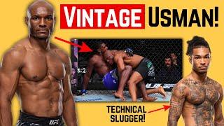 Kamaru Usman Just SCHOOLED Buckley & Malcolm Wellmaker is The TRUTH