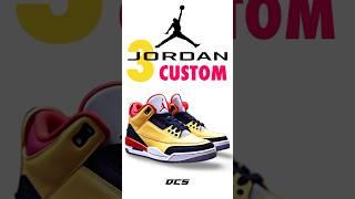 JORDAN 4 CUSTOM! YELLOW/REd/Blk AJ4 #2024 #nike #family #fall #custom #jordan11 #airjordan #yellow