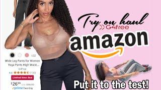 AMAZON ACTIVEWEAR try on | G4Free | Glow Motion